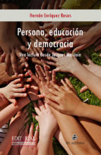 Portada de Persona, educación y democracia (Ebook)