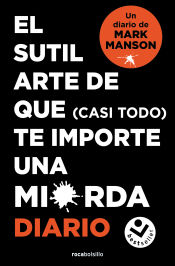 Portada de El sutil arte de que (casi todo) te importe una mierda. Diario