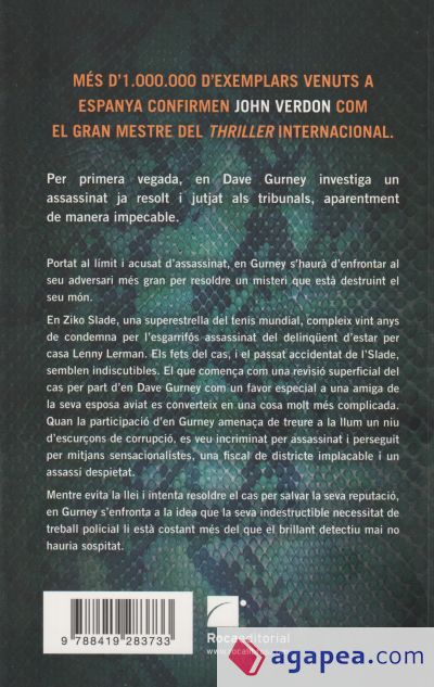 El favor (catalán) (Serie Dave Gurney 8)