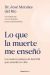 Portada de Lo que la muerte me ense&ntilde;&oacute;, de Jos&eacute; Morales del R&iacute;o