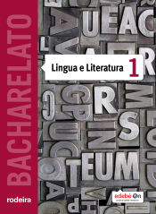 Portada de Lingua e literatura, 1 Bacharelato