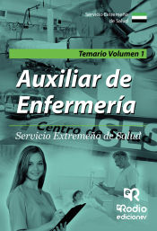 Portada de Auxiliar de Enfermería del Servicio Extremeño de Salud.Temario. Vol. 1