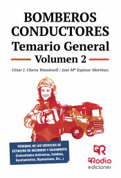 Portada de Bomberos Conductores. Temario General. Volumen 2