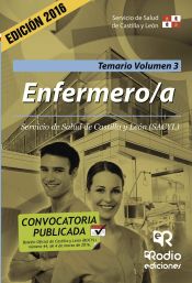 Portada de Enfermero/a del Servicio de Salud de Castilla y León (SACYL). Temario, volumen 3