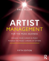 Portada de Artist Management for the Music Business