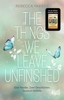 Portada de The Things we leave unfinished