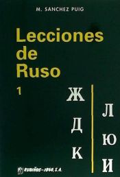 Portada de Lecciones de Ruso. Tomo 1