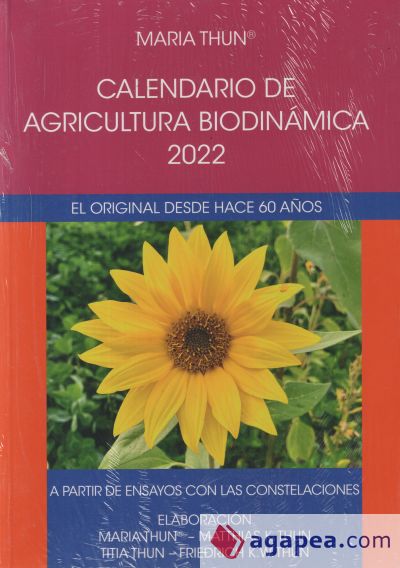Calendario de agricultura biodinámica 2022