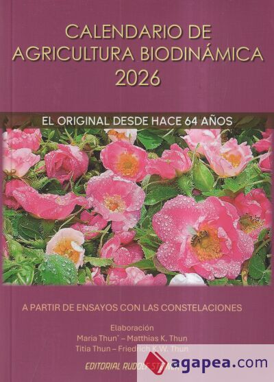 Calendario de agricultura biodin&aacute;mica 2026