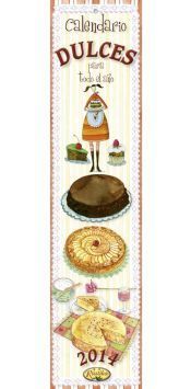 Portada de Calendario 2014 Dulces para todo el a&ntilde;o