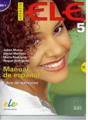 Portada de Agencia ELE 5 libro de ejercicios+ cd