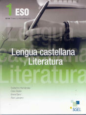 Portada de Lengua castellana y literatura 1º ESO. Libro del alumno