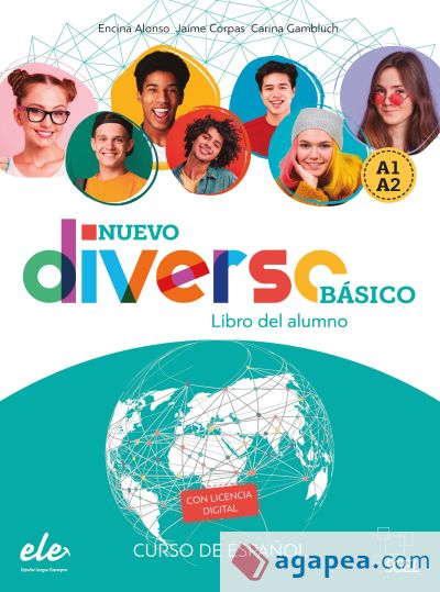 Nuevo Diverso Básico A1 y A2. Libro del alumno + @