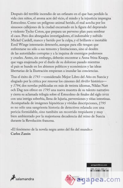 1795 (Trilog&iacute;a de Estocolmo 3)