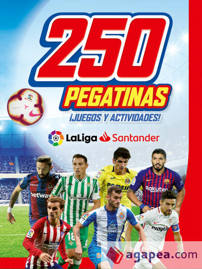 250 PEGATINAS DE LA LIGA SANTANDER