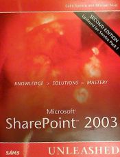 Portada de Microsoft SharePoint 2003 Unleashed 2nd Edition