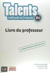 Portada de TALENTS, LIVRE DE PROFESSEUR B1