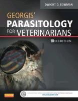 Portada de Georgis' Parasitology for Veterinarians
