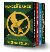 Portada de Hunger Games 4-Book Hardcover Box Set (the Hunger Games, Catching Fire, Mockingjay, the Ballad of Songbirds and Snakes)