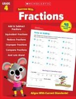 Portada de Scholastic Success with Fractions Grade 4