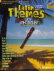 Portada de Latin Themes for Soprano Recorder