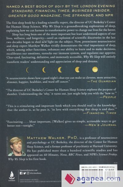 Why We Sleep: Unlocking the Power of Sleep and Dreams