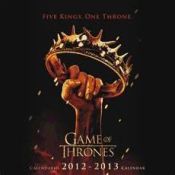 Portada de Game Of Thrones. Calendario 18 Meses 2012-2013