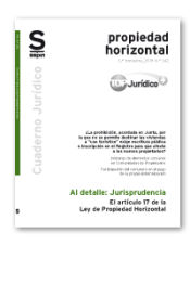 Portada de El artículo 17 de la Ley de Propiedad Horizontal