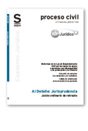 Portada de Juicio ordinario de retracto