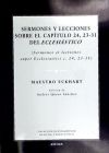 SERMONES Y LECCIONES SOBRE EL CAPITULO 24, 23-31 DEL ECLESIA