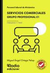 SERVICIOS COMERCIALES. Grupo Profesional E1. TEMARIO Y TEST. Personal laboral de Ministerios