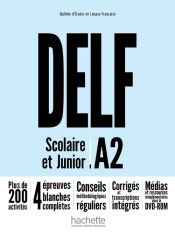 Portada de DELF A2 SCOLAIRE ET JUNIOR + DVD