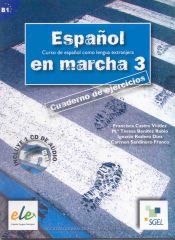Portada de Espa&ntilde;ol en marcha 3 ejercicios + CD