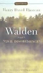 Portada de Walden and Civil Disobedience