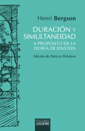 Portada de DURACION Y SIMULTANEIDAD