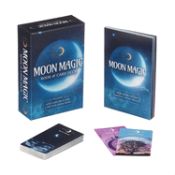Portada de Moon Magic Book & Card Deck: Includes a 50-Card Deck and a 128-Page Guide Book [With Cards]