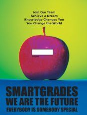 Portada de SMARTGRADES BRAIN POWER REVOLUTION RED APPLE School Notebooks with Study Skills