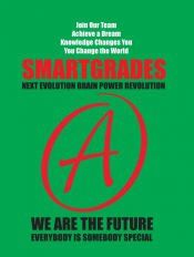 Portada de SMARTGRADES BRAIN POWER REVOLUTION School Notebooks with Study Skills "How to Do More Homework in Less Time!" 100 Pages