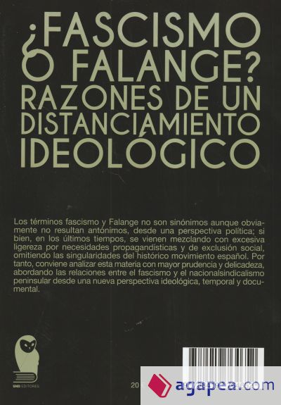 ¿Fascismo o falange?