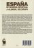 Contraportada de ESPAÑA DE RESERVA ESPIRITUAL A ALBAÑAL DE EUROPA, de Amadeo Aureliano Valladares Álvarez