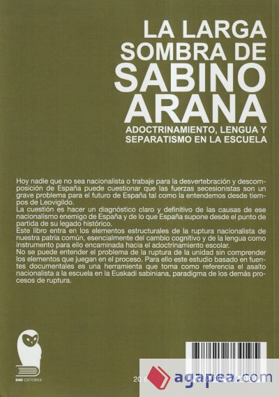 La larga sombra de Sabino Arana