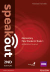 SPEAKOUT ELEMENTARY 2ND EDITION FLEXI STUDENTS' BOOK 1 WITH MYENGLISHLAB