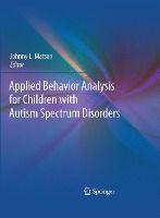 Portada de Applied Behavior Analysis for Children with Autism Spectrum Disorders