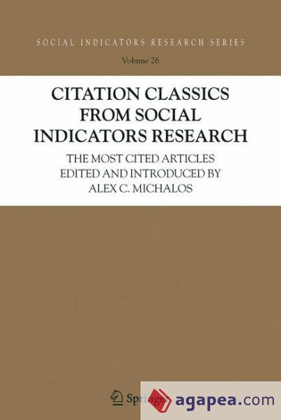 Citation Classics from Social Indicators Research