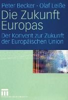 Portada de Die Zukunft Europas