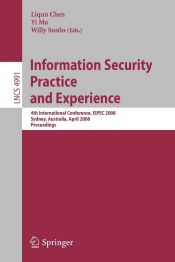 Portada de Information Security Practice and Experience