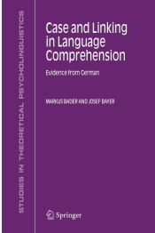 Portada de Case and Linking in Language Comprehension