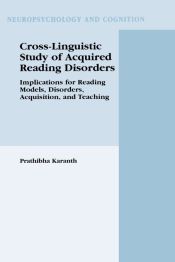 Portada de Cross-Linguistic Study of Acquired Reading Disorders
