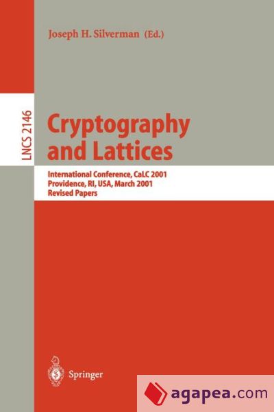 Cryptography and Lattices
