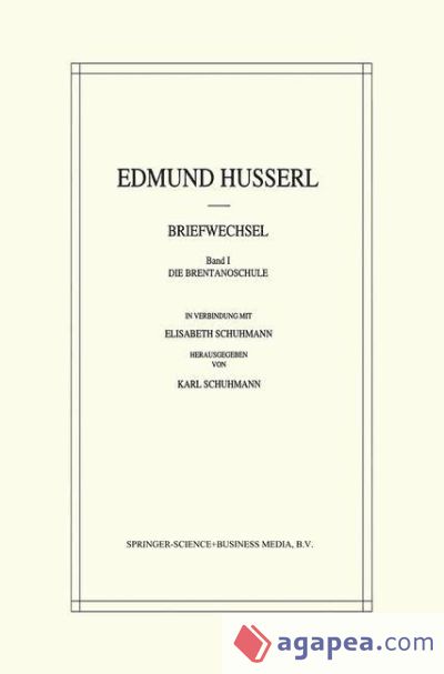 Edmund Husserl Briefwechsel